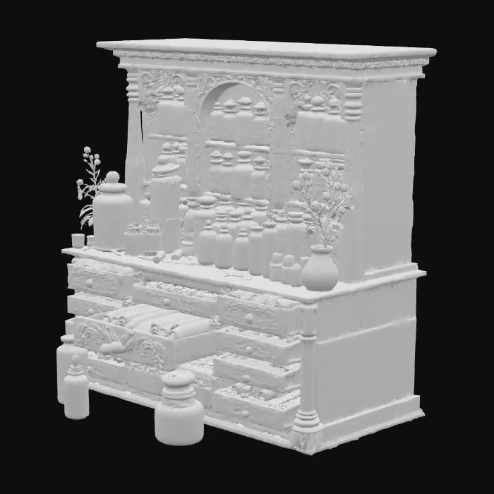 3D model for Apothecary's Cabinet