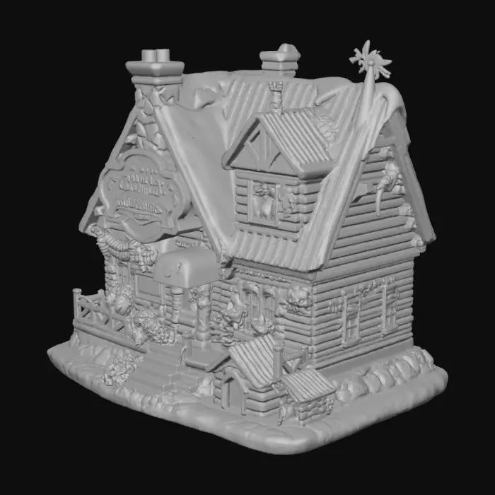 3D model for Alpine Pet Lodge Model, #Christmas2025#