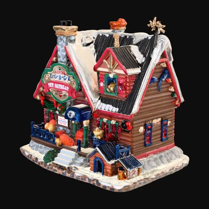 3D model for Alpine Pet Lodge Model, #Christmas2025#