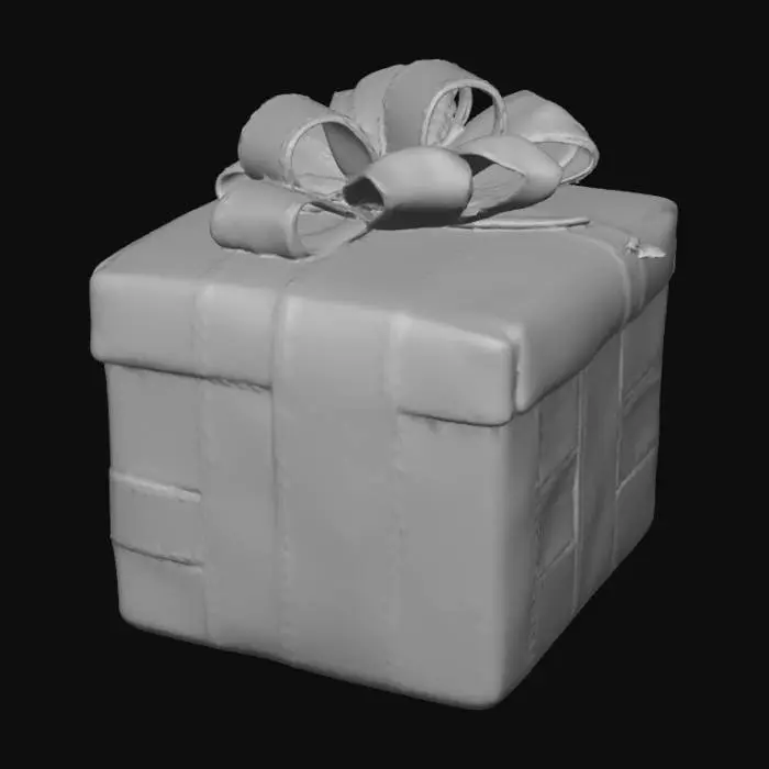 3D model for Festive Quilt Gift Box, #Christmas2025#