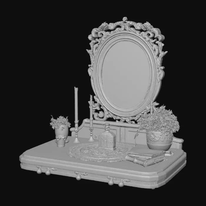 3D model for Vintage Vanity Charm