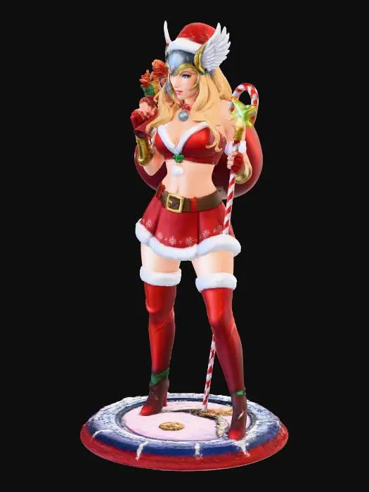 3D model for Winter Guardian