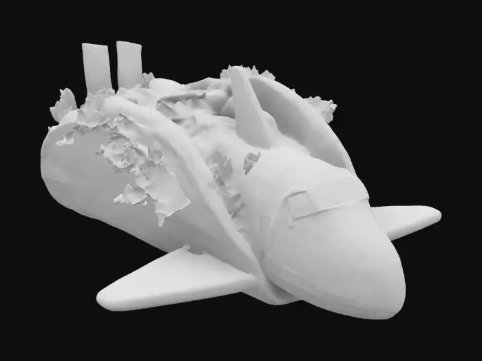 3D model for [Florida] the Space Shuttle reimagined as a taco #AroundTheWorld#
