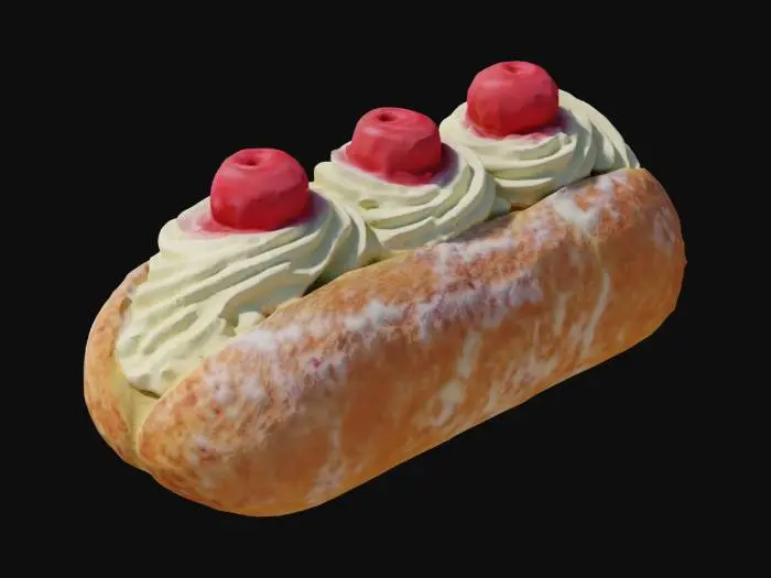 3D model for Cream Delight.