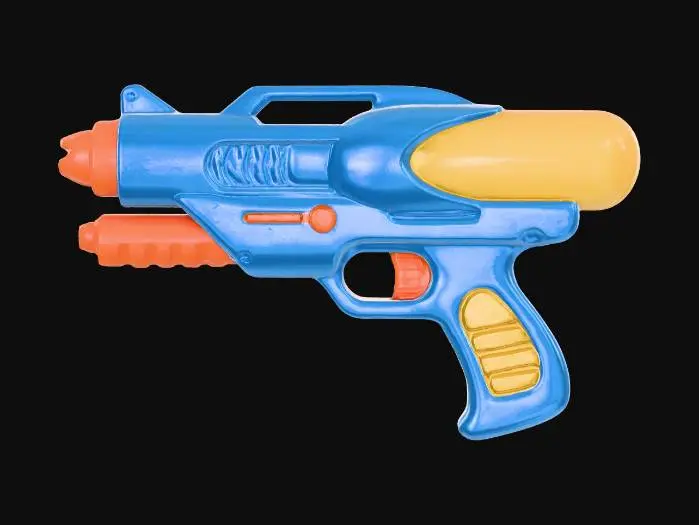 3D model for a water pistol