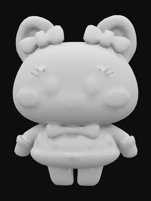 3D model for A kawaii model of sanrio