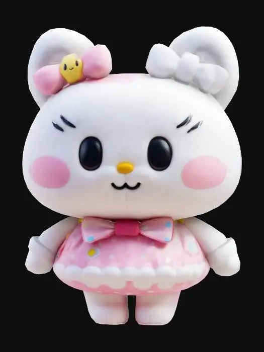 3D model for A kawaii model of sanrio