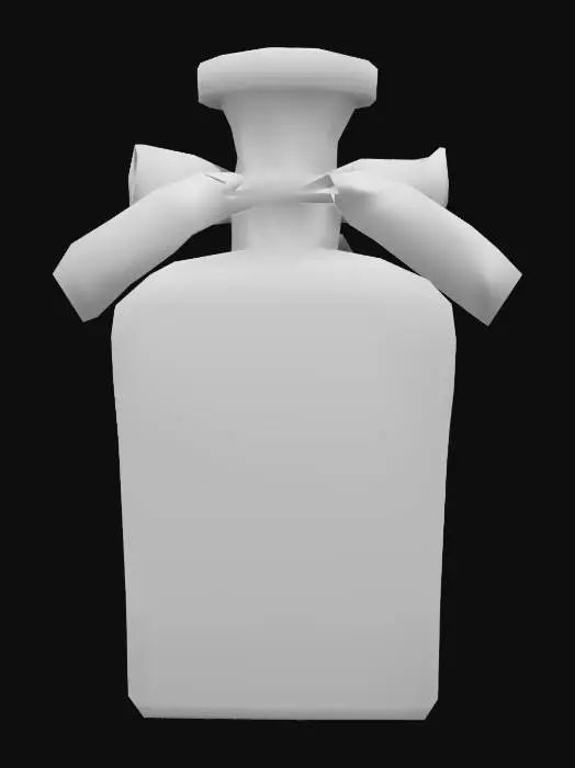 3D model for A beautiful dior perfume bottle with modern design. 
