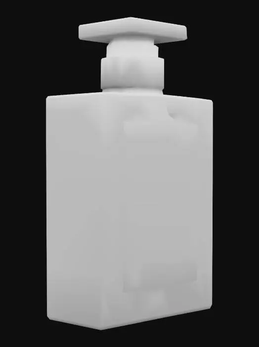 3D model for M7 Oud Absolu Perfume bottle. 