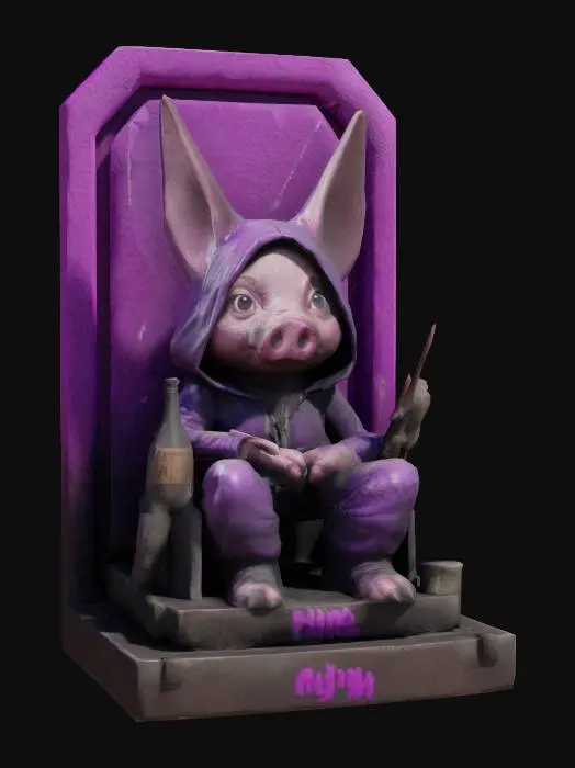 3D model for Noir Enigma