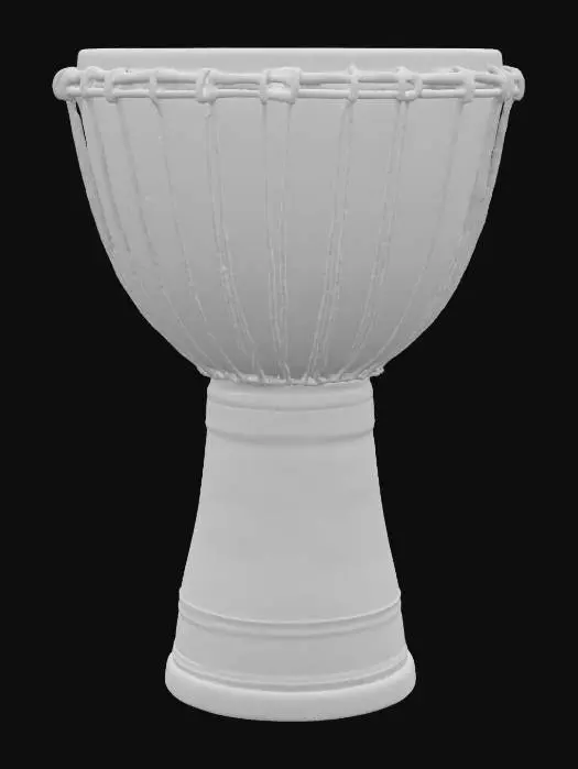 3D model for Nigeria, A Djembe Drum