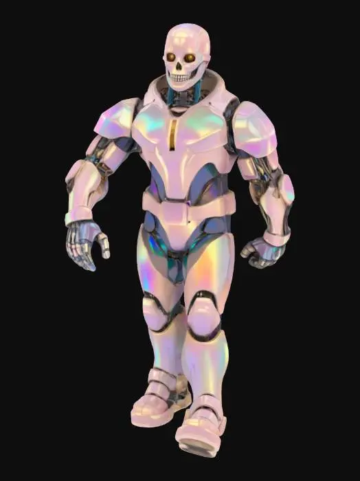 3D model for Chromatic Skull Warrior