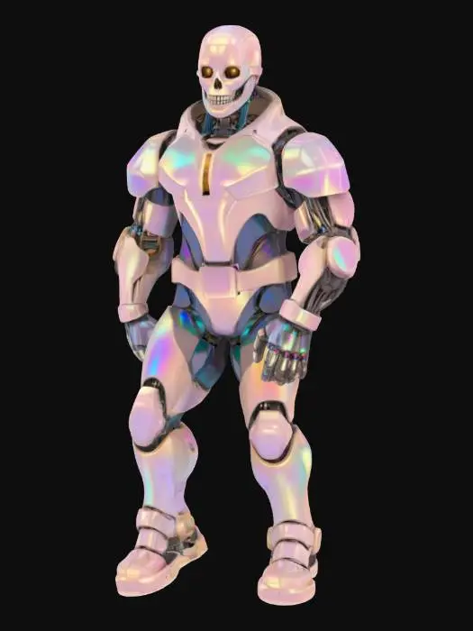 3D model for Chromatic Skull Warrior