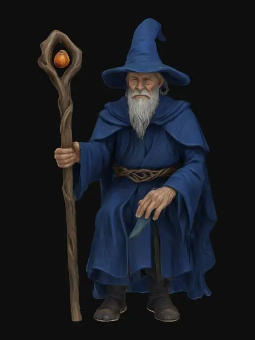 3D model for The Wise Enchanter