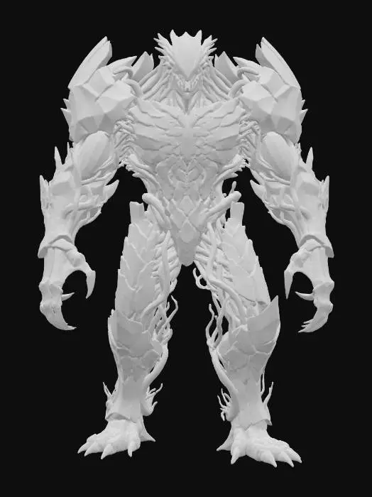3D model for Lava Colossus