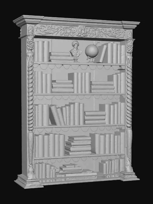 3D model for Library of Antiquity