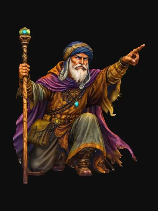 3D model for Sage of the Desert Path