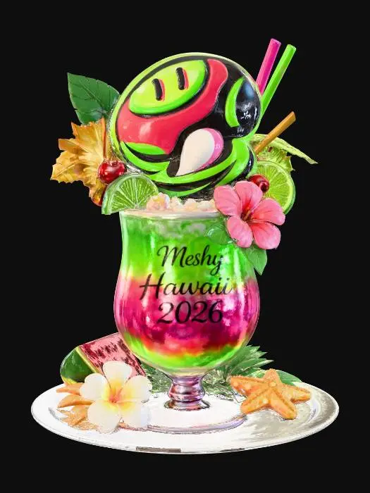 3D model for Tropical Delight