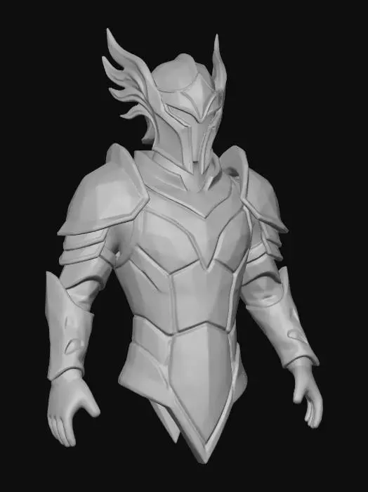 3D model for Ethereal Knight