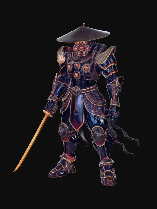 3D model for Radiant Ronin