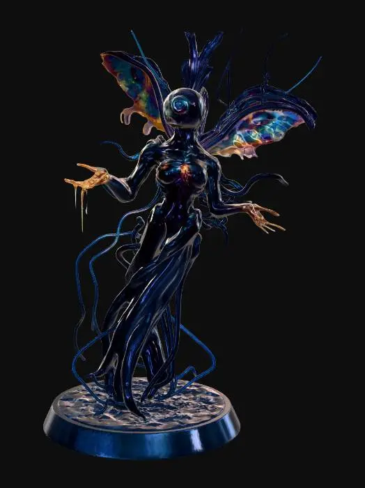 3D model for Midnight Seraph