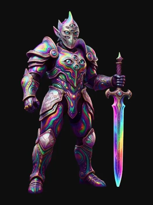 3D model for Prismatic Knight