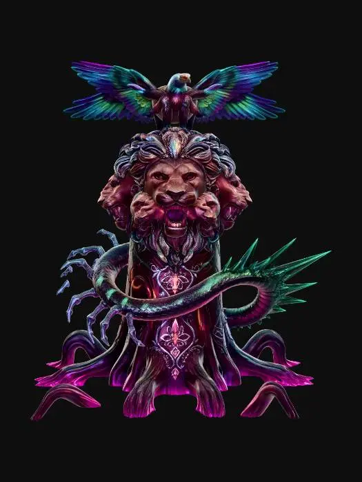 3D model for Lioness