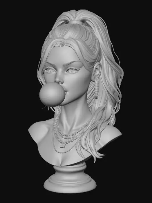3D model for Bubblegum Diva