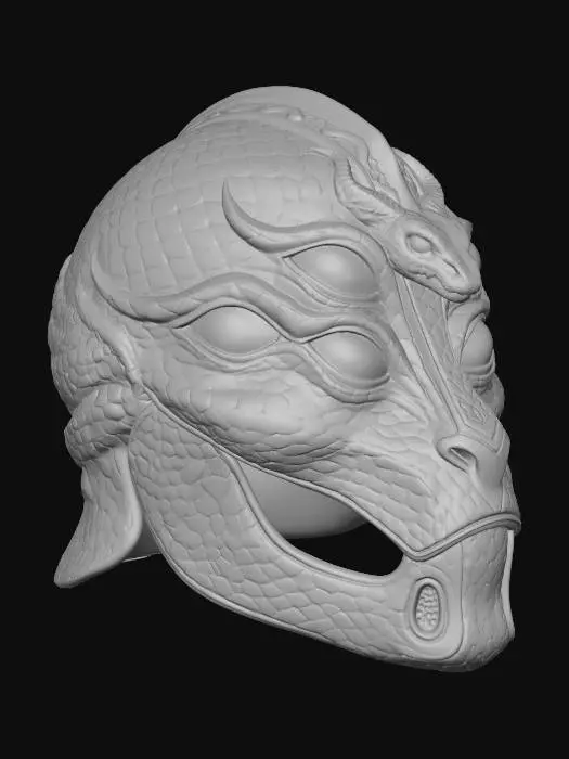 3D model for Snake eye helm