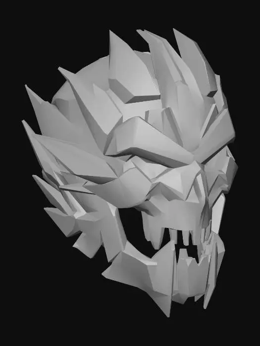 3D model for Electric Crystal Skull