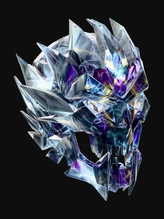 3D model for Electric Crystal Skull