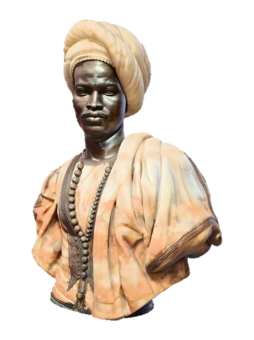 Modelo 3D de Turbaned Majesty - Turban, gerado por IA