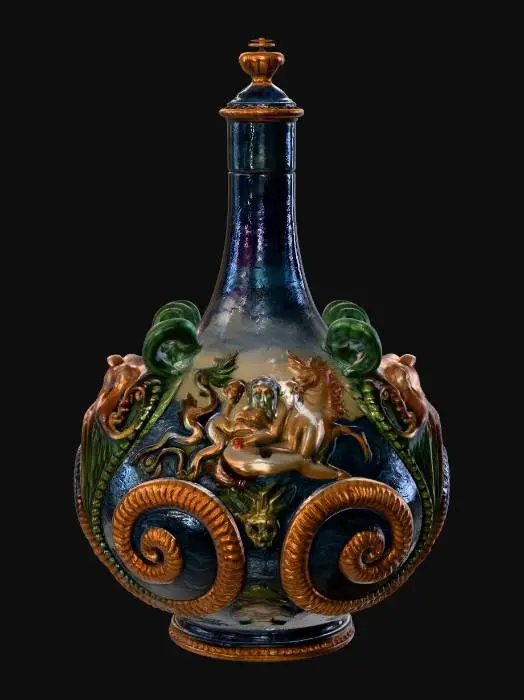 3D model for Sea Gods on a Ram-Horn Vase