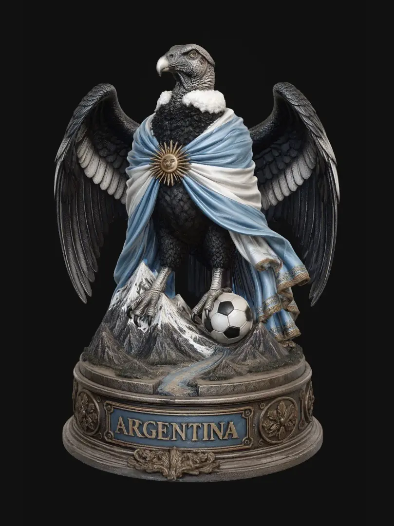 3D model for Eagle of Argentina