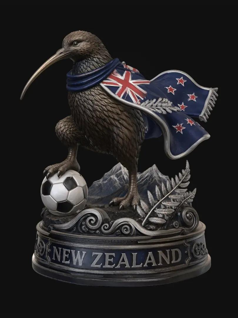 3D model for Kiwi of the Beautiful Game
