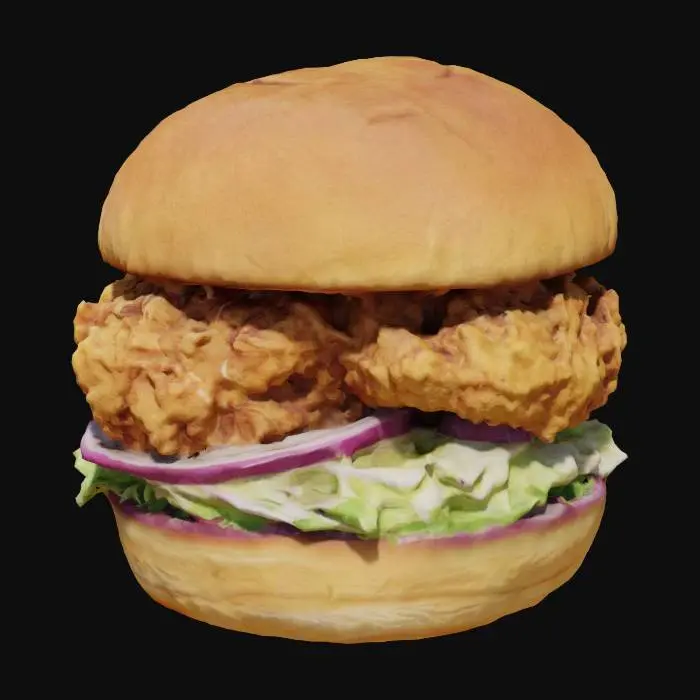 3D model for Crispy Chicken Delight