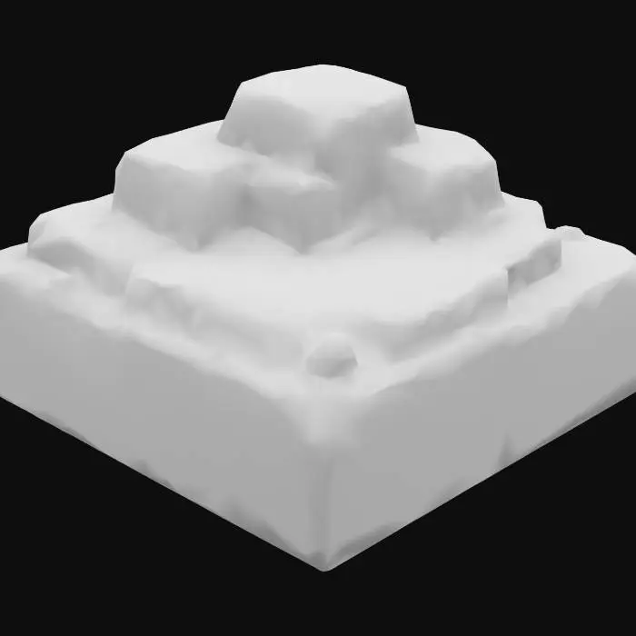 3D model for Pixel Plains