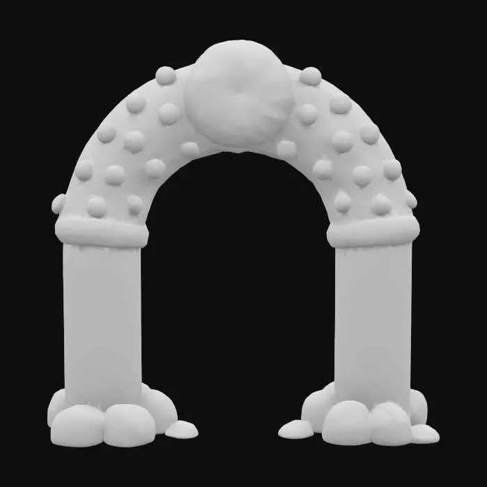 3D model for Candy Archway, #arch#