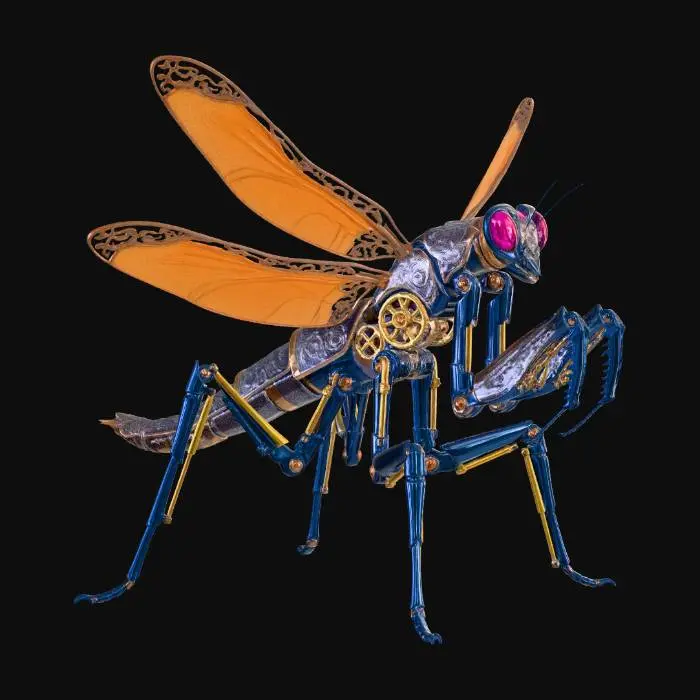 3D model for Azure Clockwork Mantis