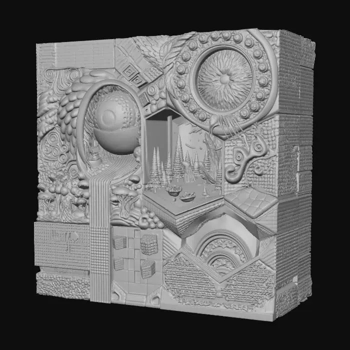 3D model for Kaleidoscopic Odyssey