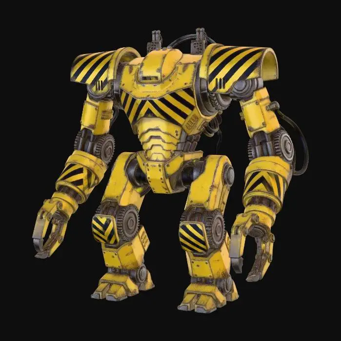 3D model for Hazard Striped Titan