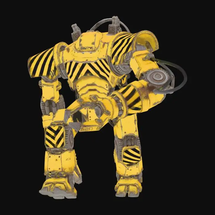 3D model for Hazard Striped Titan