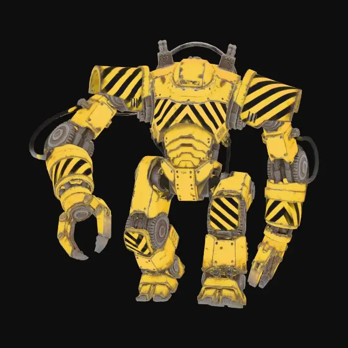 3D model for Hazard Striped Titan