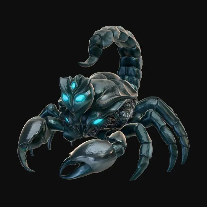 3D model for Luminous Scorpion