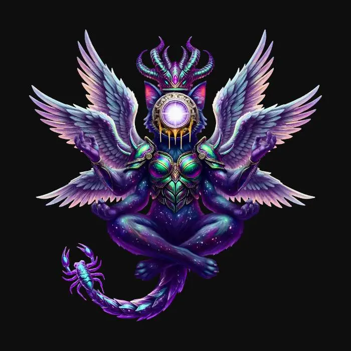 3D model for Cosmic Seraphic Cat