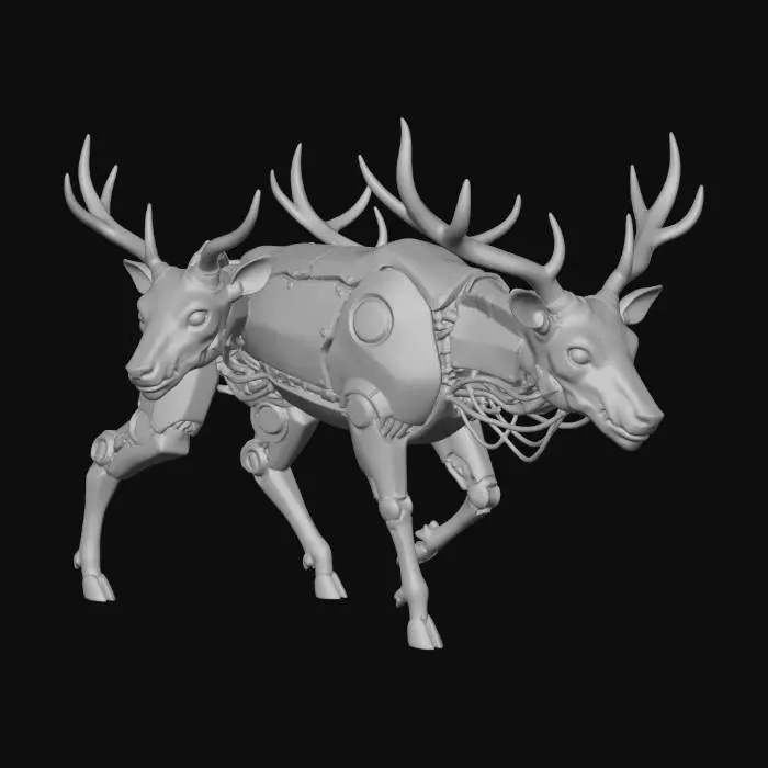 3D model for Dripping Neon Stags