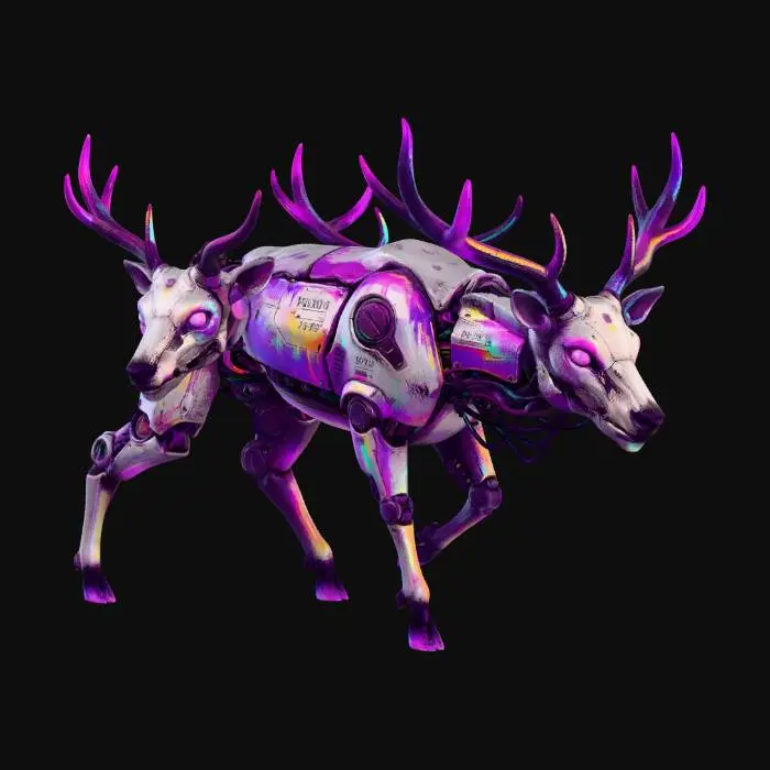 3D model for Dripping Neon Stags