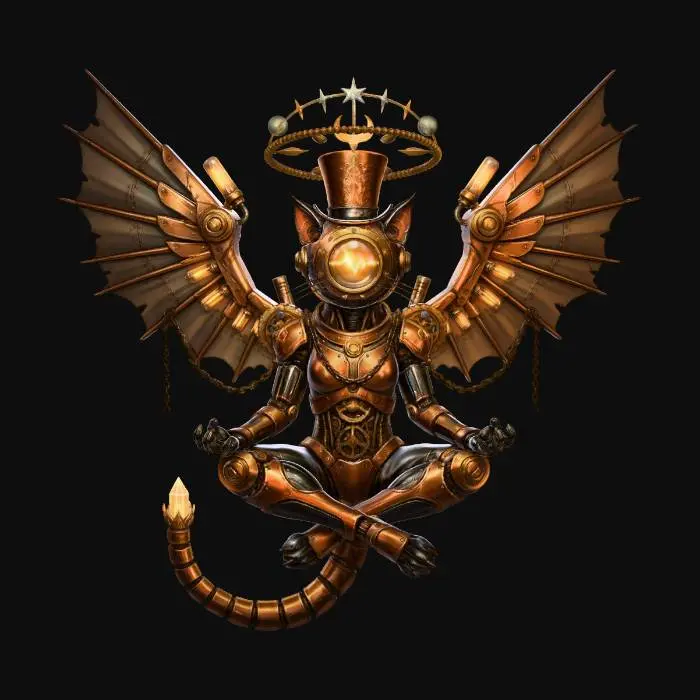 3D model for Clockwork Seraph of Steam and Stars