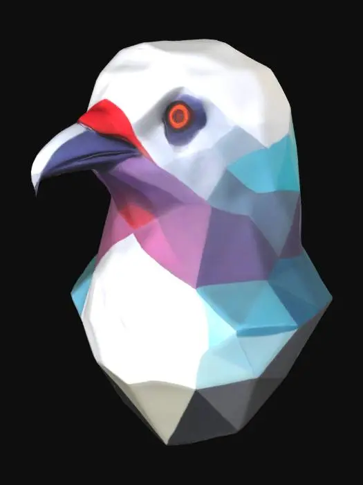 3D model for Prismatic Pigeon
