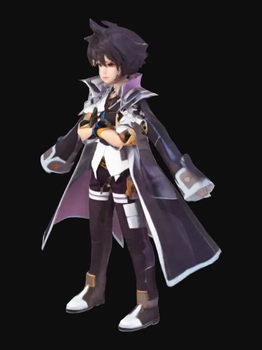 3D model for Confident Sorcerer